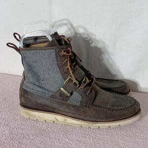 Polo Ralph Lauren Brown Leather Ranger Boots 12